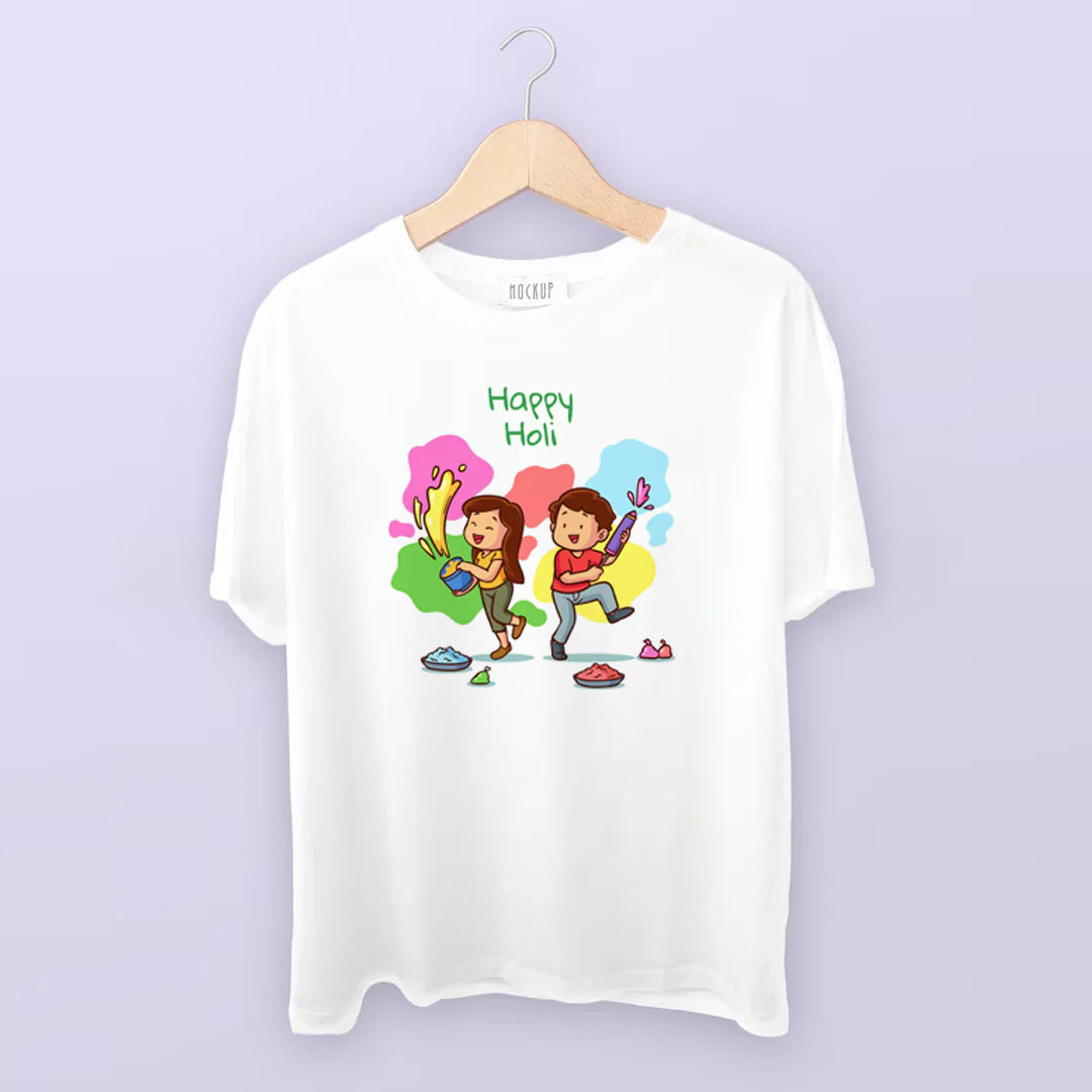 Custom Holi T-shirt 2026