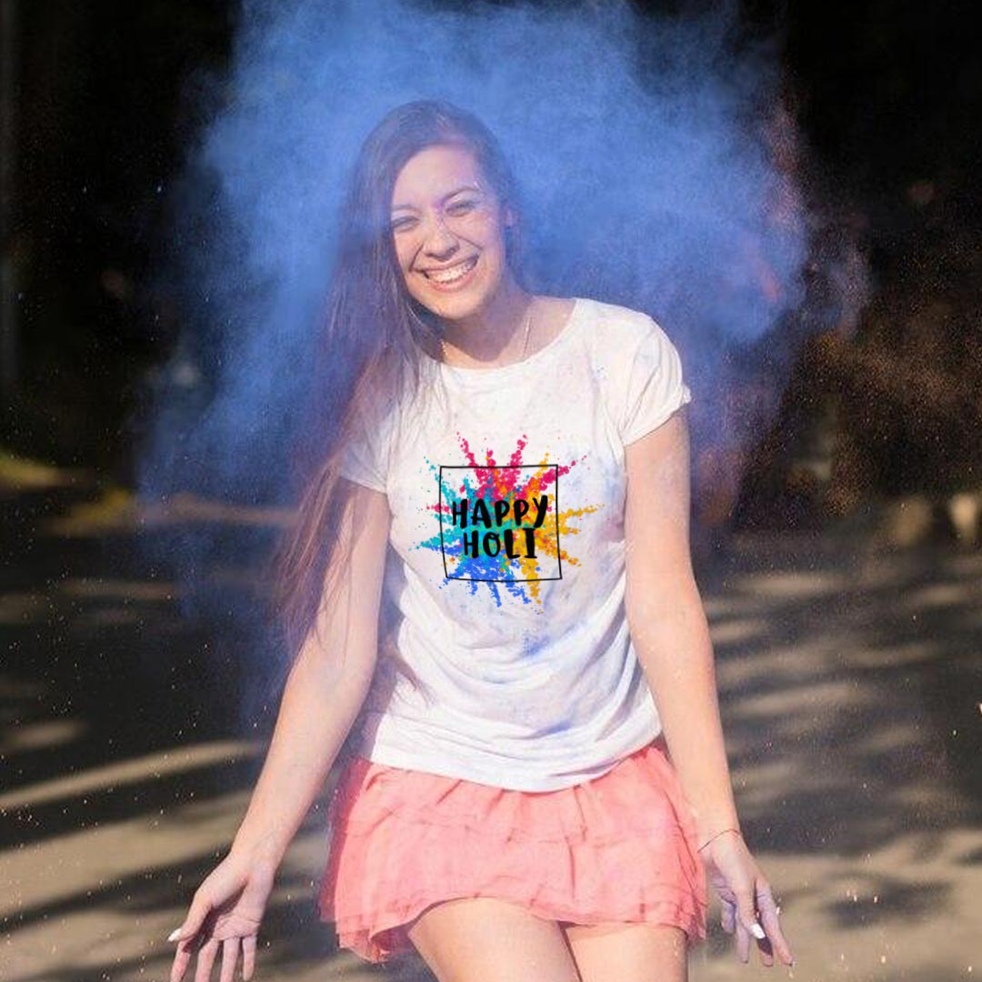 Custom Holi T-shirt 2026