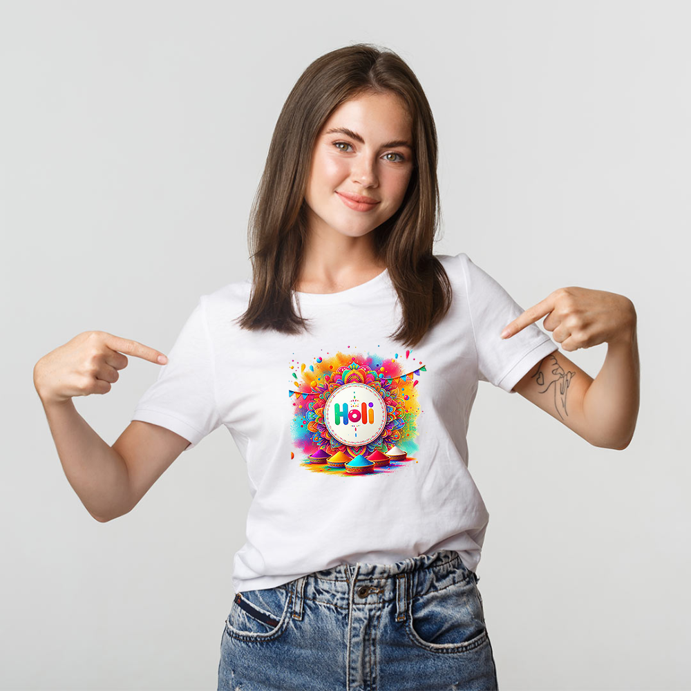 Custom Holi T-shirt 2026