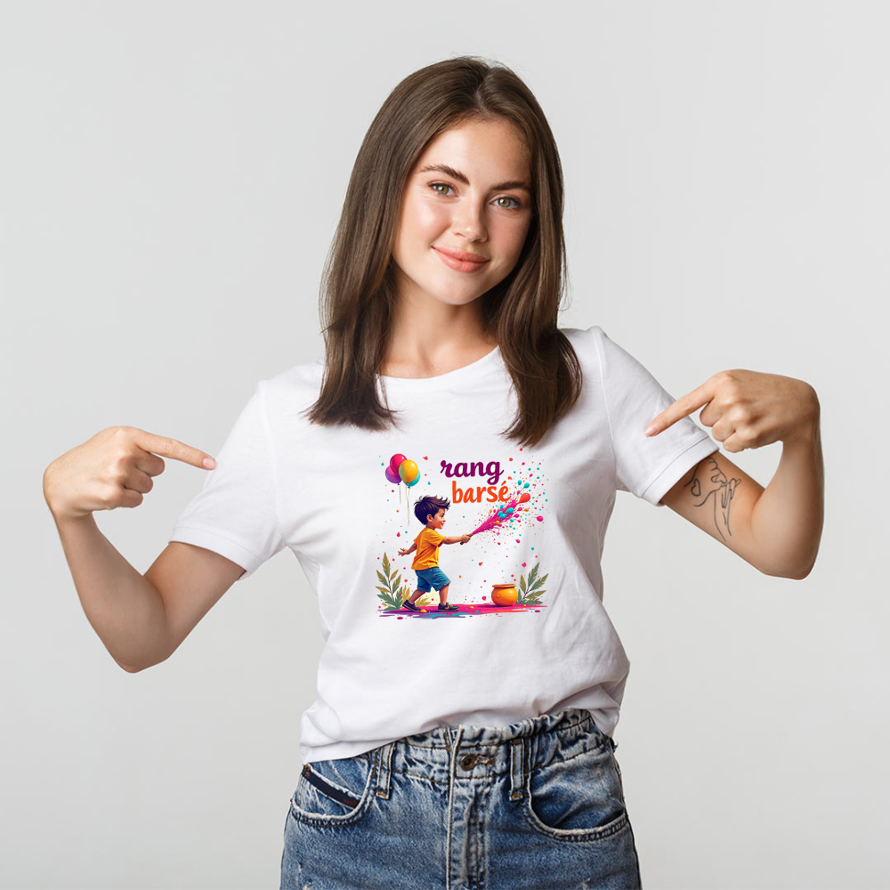 Custom Holi T-shirt 2026