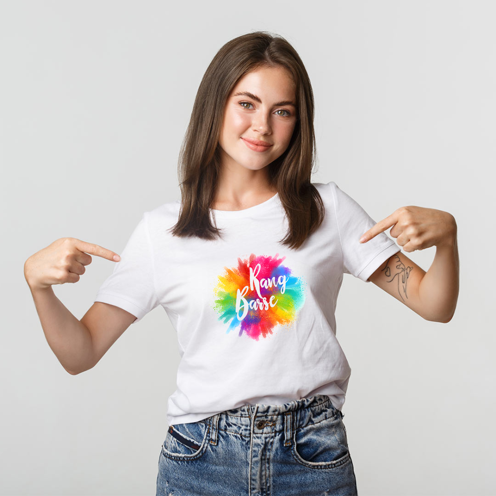 Custom Holi T-shirt 2026