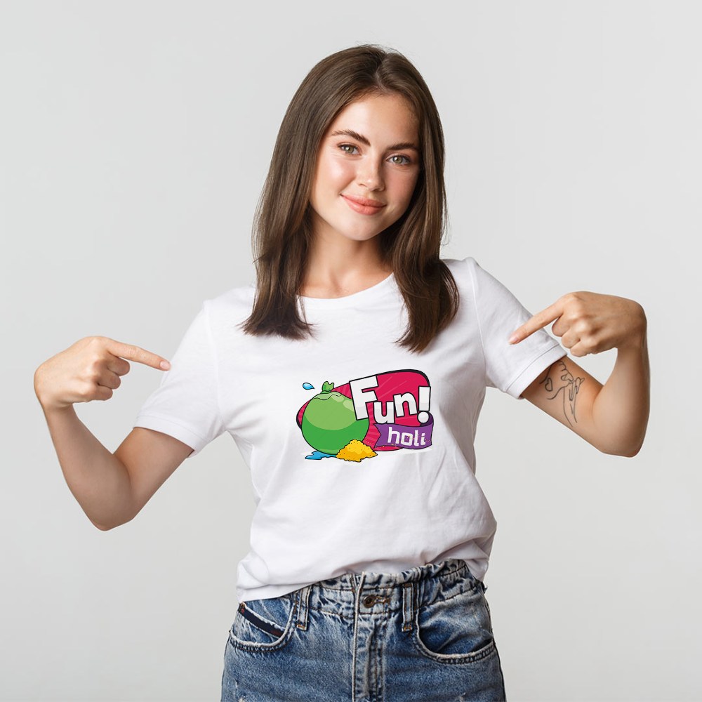 Custom Holi T-shirt 2026