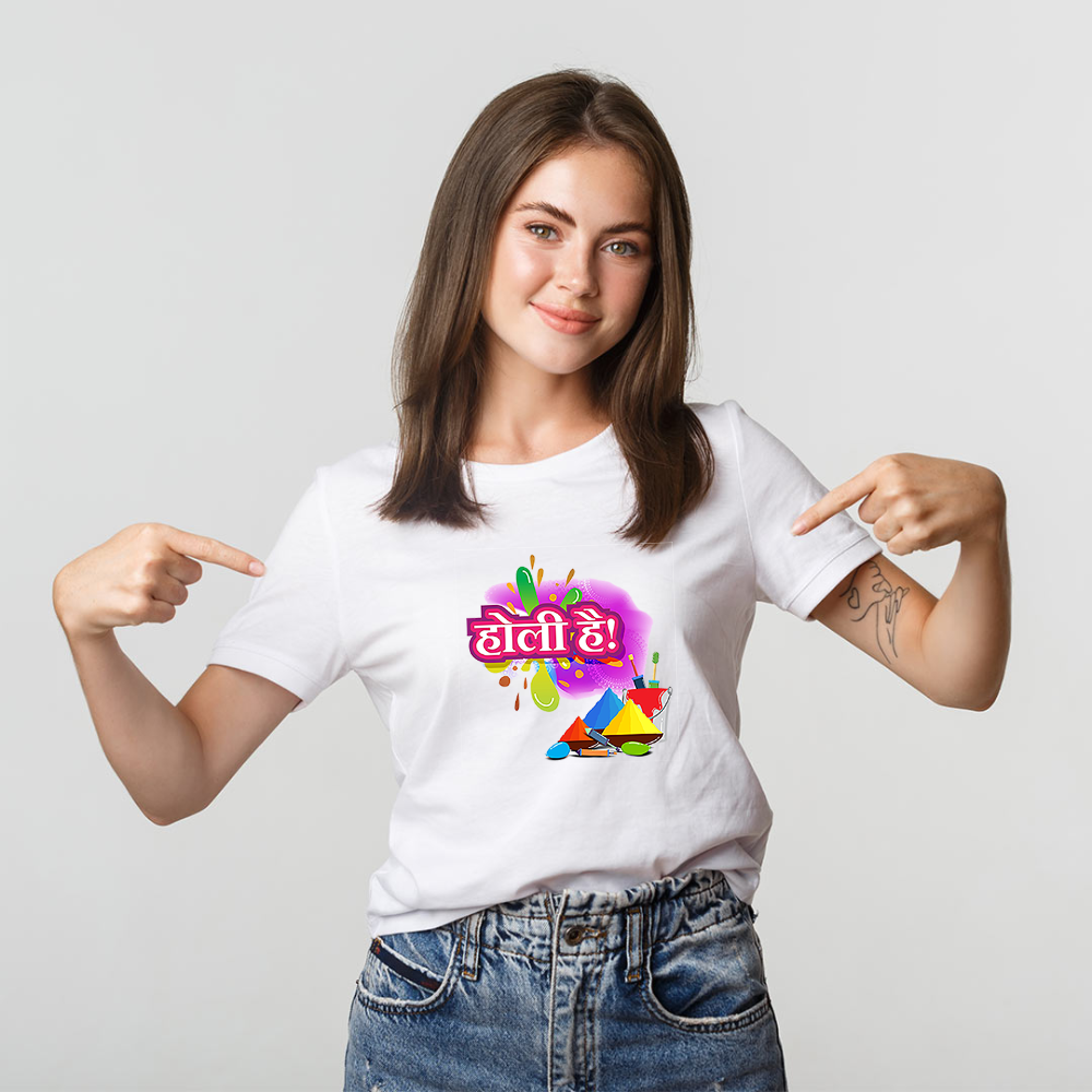 Custom Holi T-shirt 2026